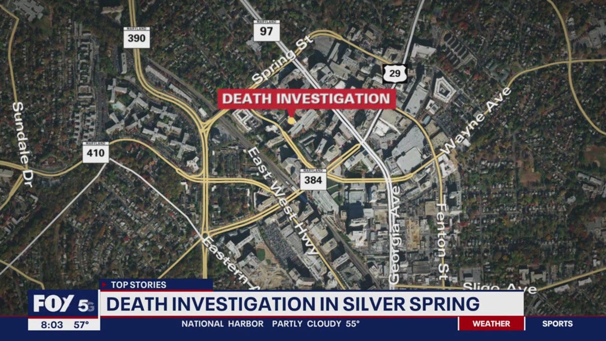 Death investigation in Silver Spring after report of shooting
